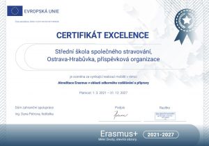 certifikát excelence